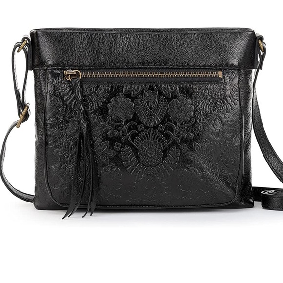 The Sak Bags The Sak Womens Sanibel Leather Mini Crossbody Bag Poshmark